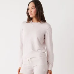 MONROW Supersoft Crew Neck Sweatshirt PINKPEARL Best Sale